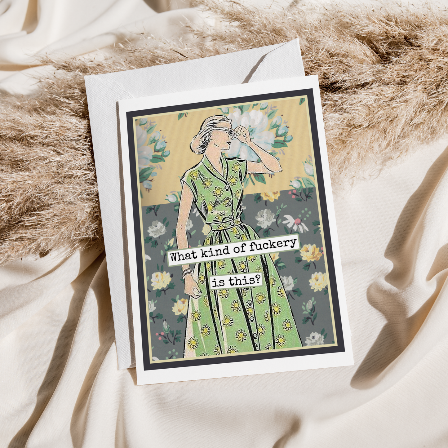 Raven's Rest Studio - Card. What Kind Of Fuckery Is This?