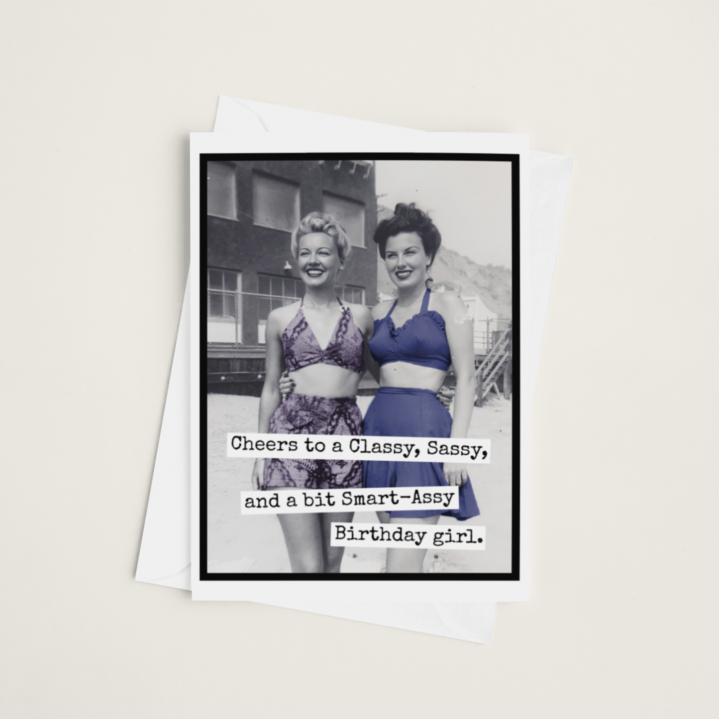Raven's Rest Studio - Cheers to a Classy Sassy and a bit Smart Assy Birthday Girl