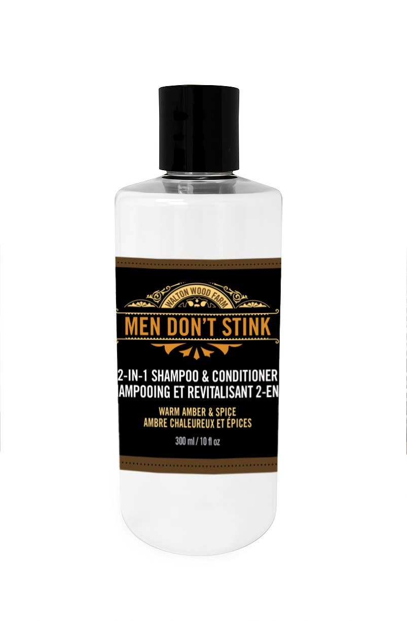 Walton Wood Farm - Men Don't Stink 2-in-1 Shampoo & Conditioner 300mL