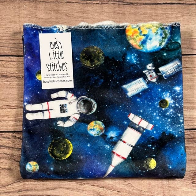 Busy Little Stitches - In Space Toddler Blanket