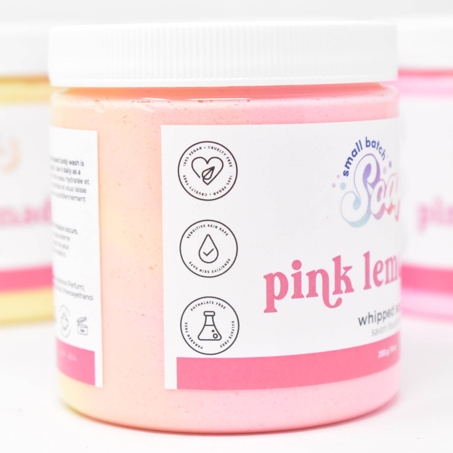 Small Batch Soaps - Pink Lemonade Whipped Soap
