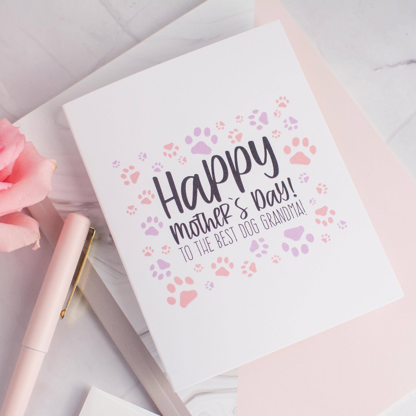 Jaybee Design - Happy Mothers Day! To The Best Dog Grandma - Greeting Card