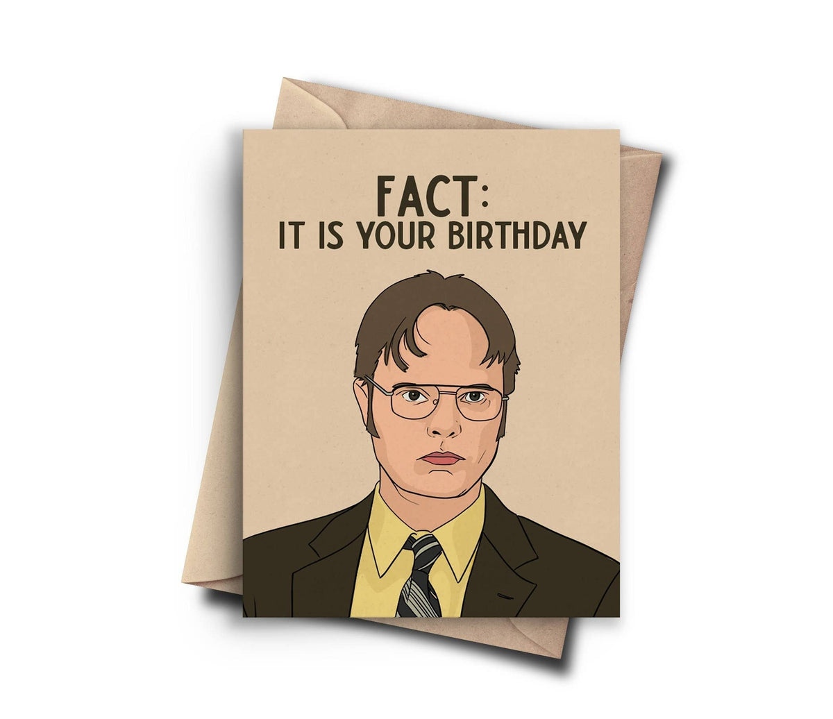 Pop Cult Paper - Funny Pop Culture Office Birthday Card