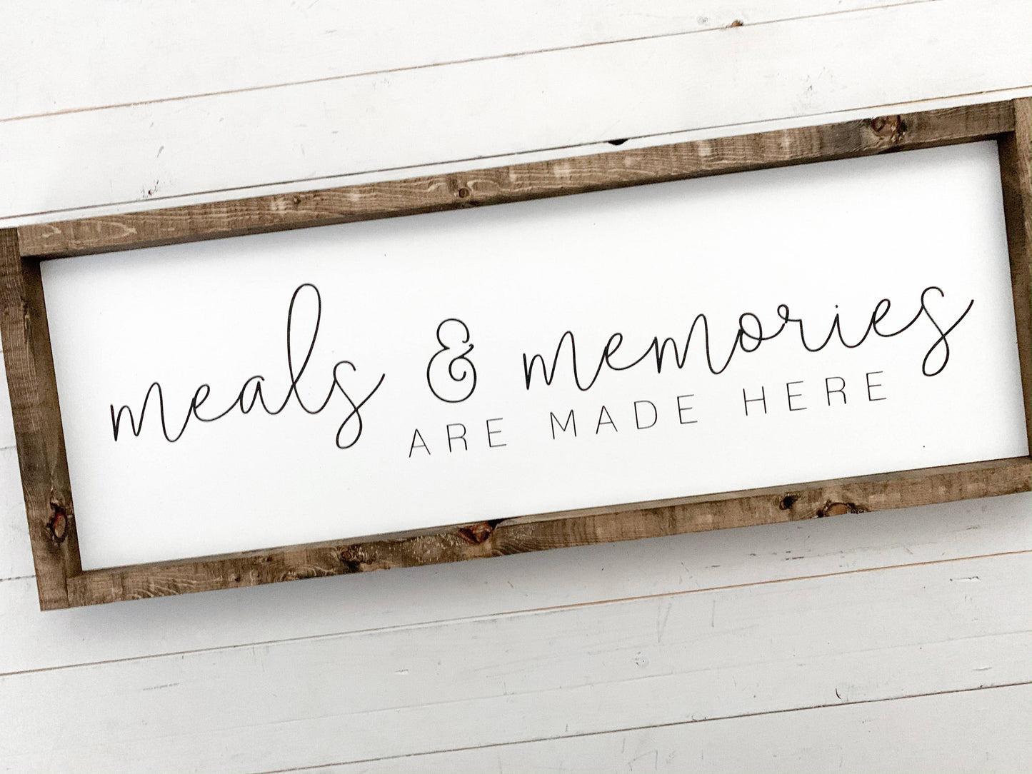 Ashwood Designs - Meals & memories are made here: Dark Walnut