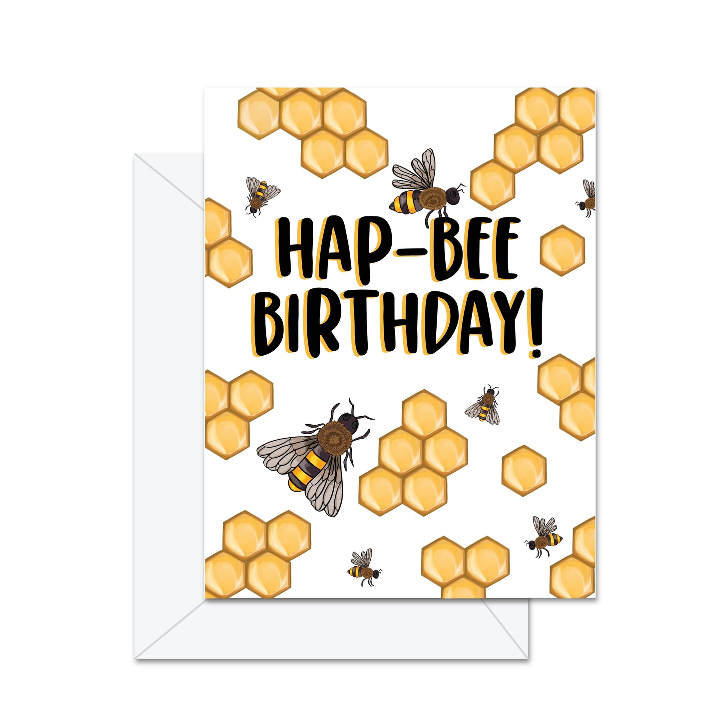 Jaybee Design - Hap-bee Birthday - Greeting Card