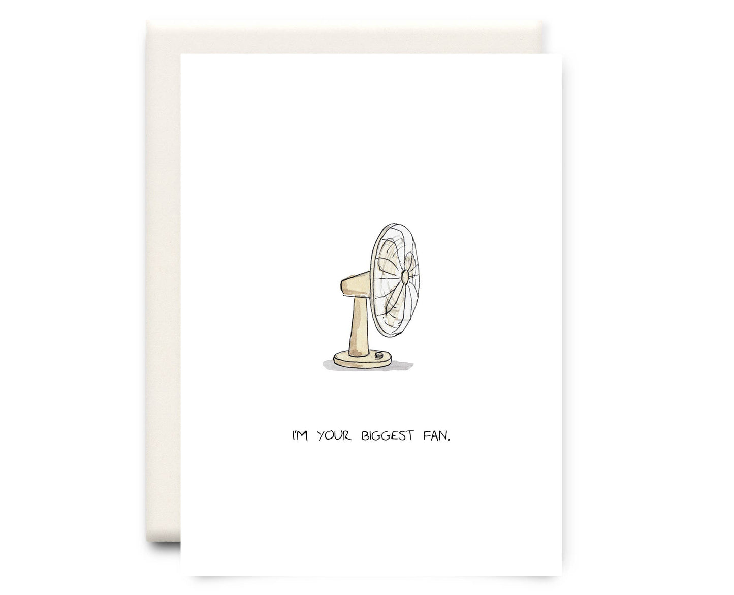 Inkwell Cards - Biggest Fan | Congratulations Greeting Card
