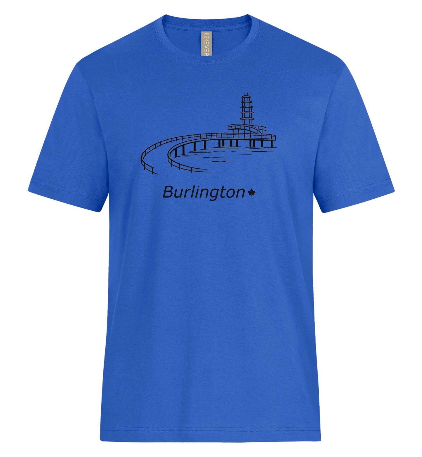 Oakbury Designs - Burlington, Ontario Tee: Royal Blue