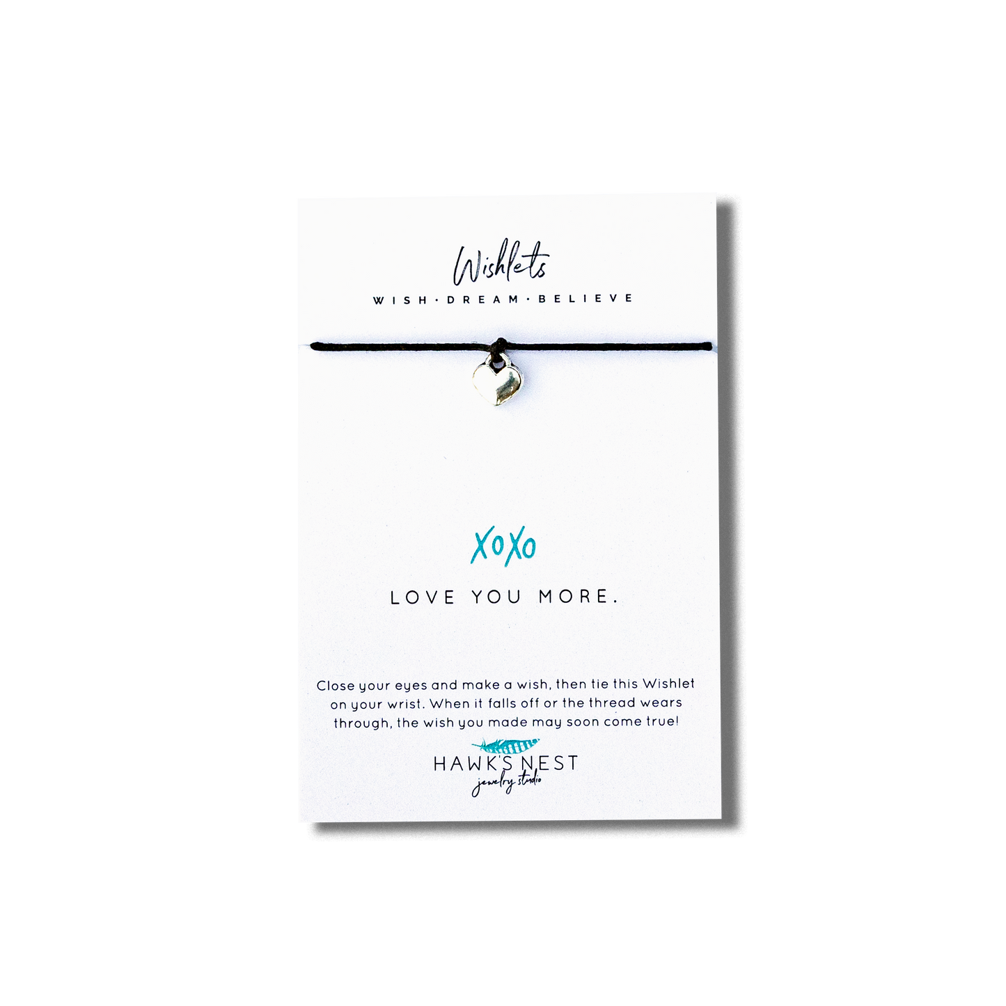 Hawk's Nest Jewelry Studio - Heart Wishlet: Heart