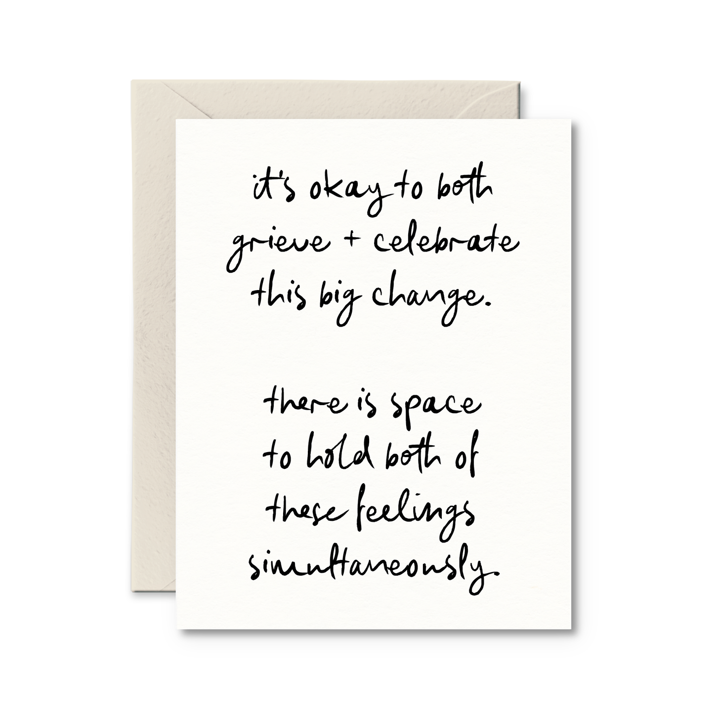 Pretty by Her - Grieve + Celebrate Card - Sympathy Card