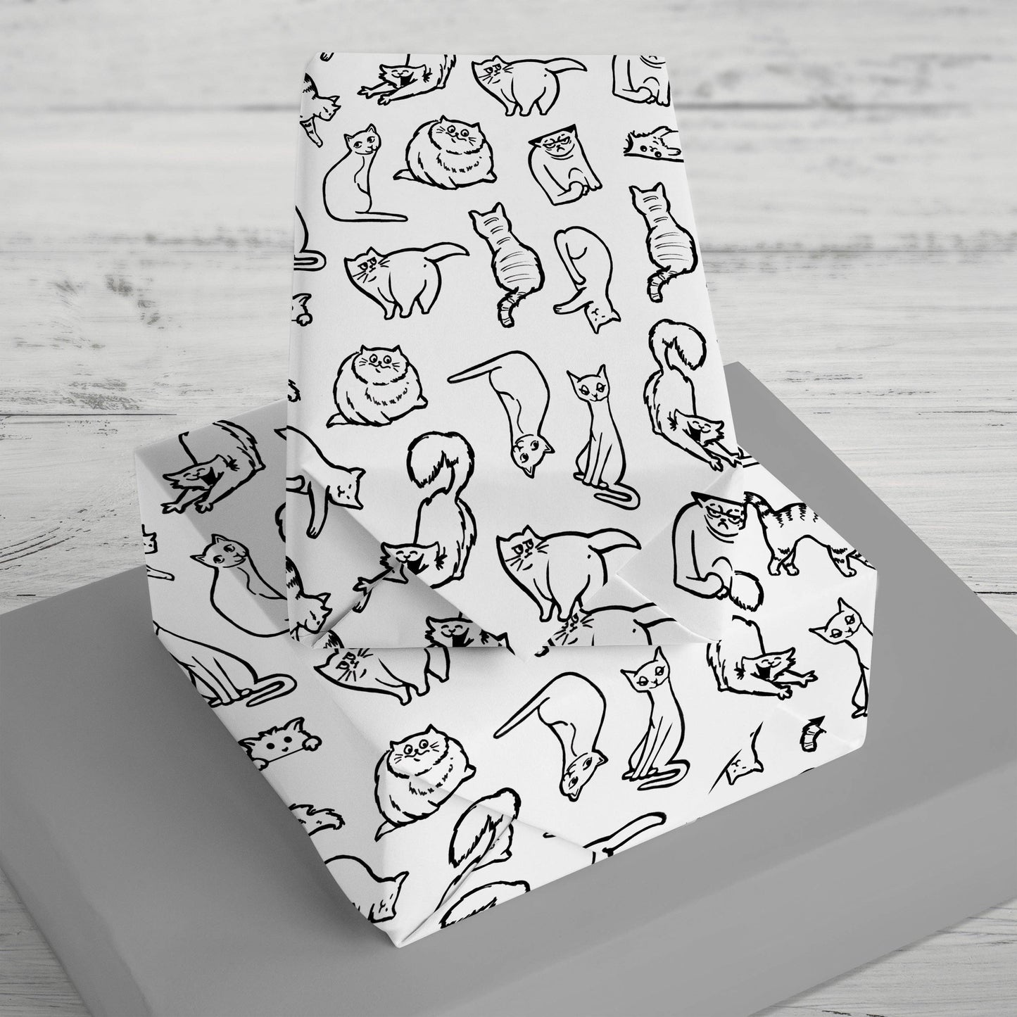 Cats Gift Wrap 24"x36" Sheet