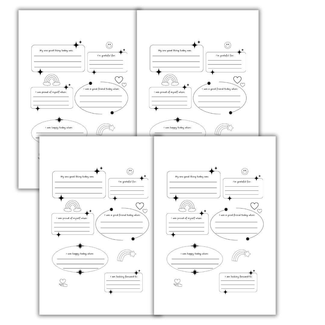 Doodle Paw Press - Big Feelings & Bright Moments | A Gratitude Journal For Kids