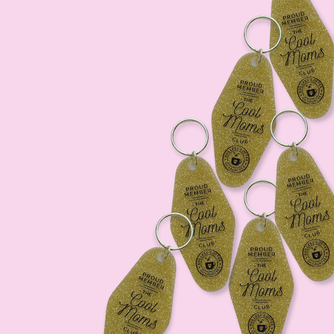 The Playful Pineapple - The Cool Moms Club Motel Keychain