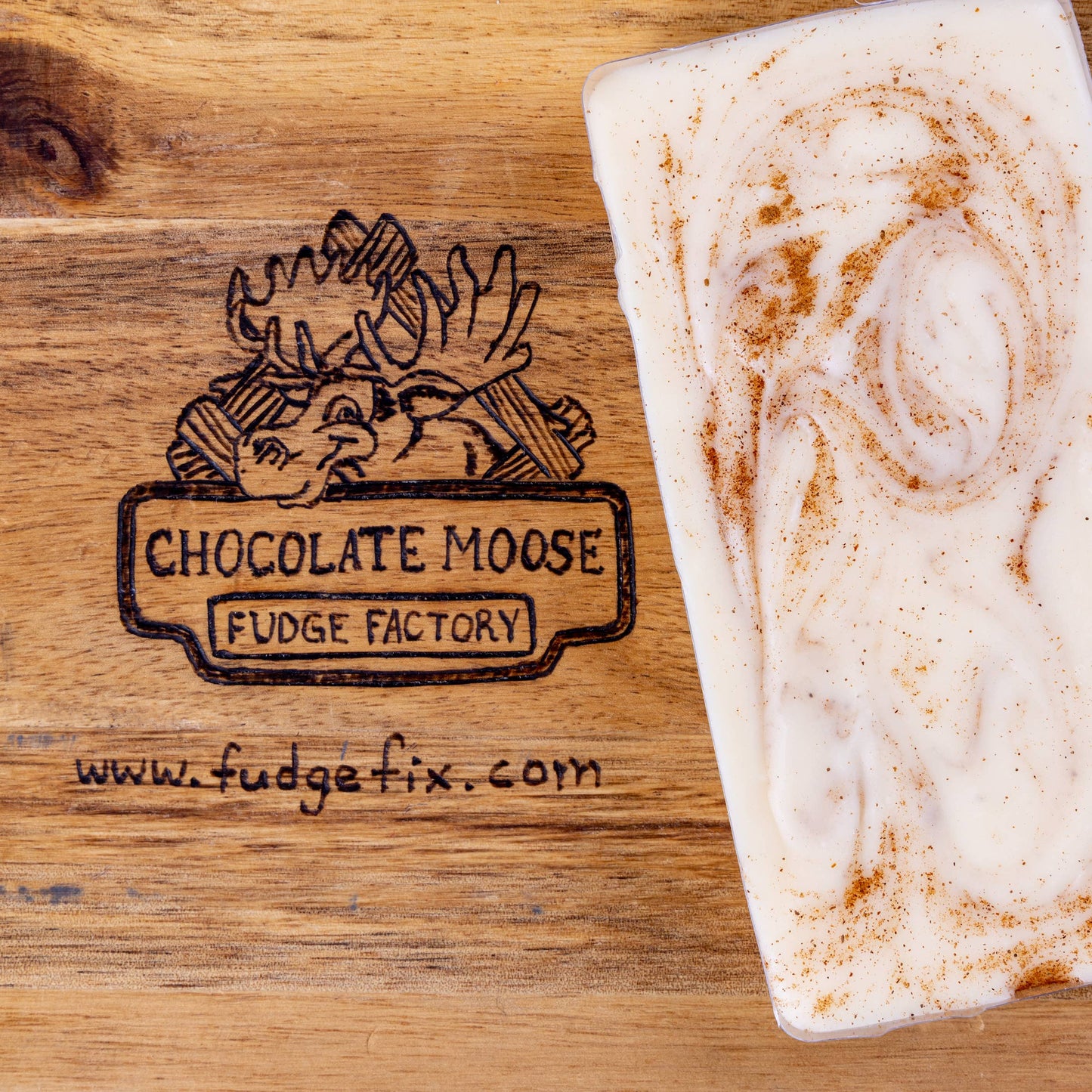 Chocolate Moose Fudge Factory - Fudge - Eggnog 110g