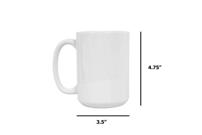 Cat Mama Mug: White