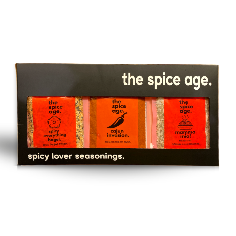 The Spice Age - Spicy Lover Seasoning Gift Pack (3-pack)