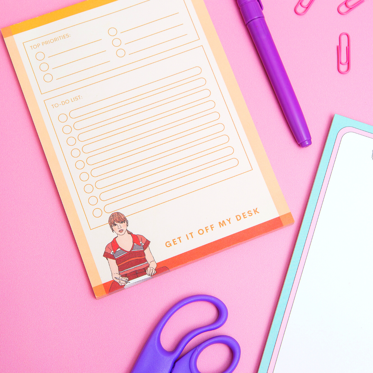 Party Mountain Paper co. - Off My Desk Notepad