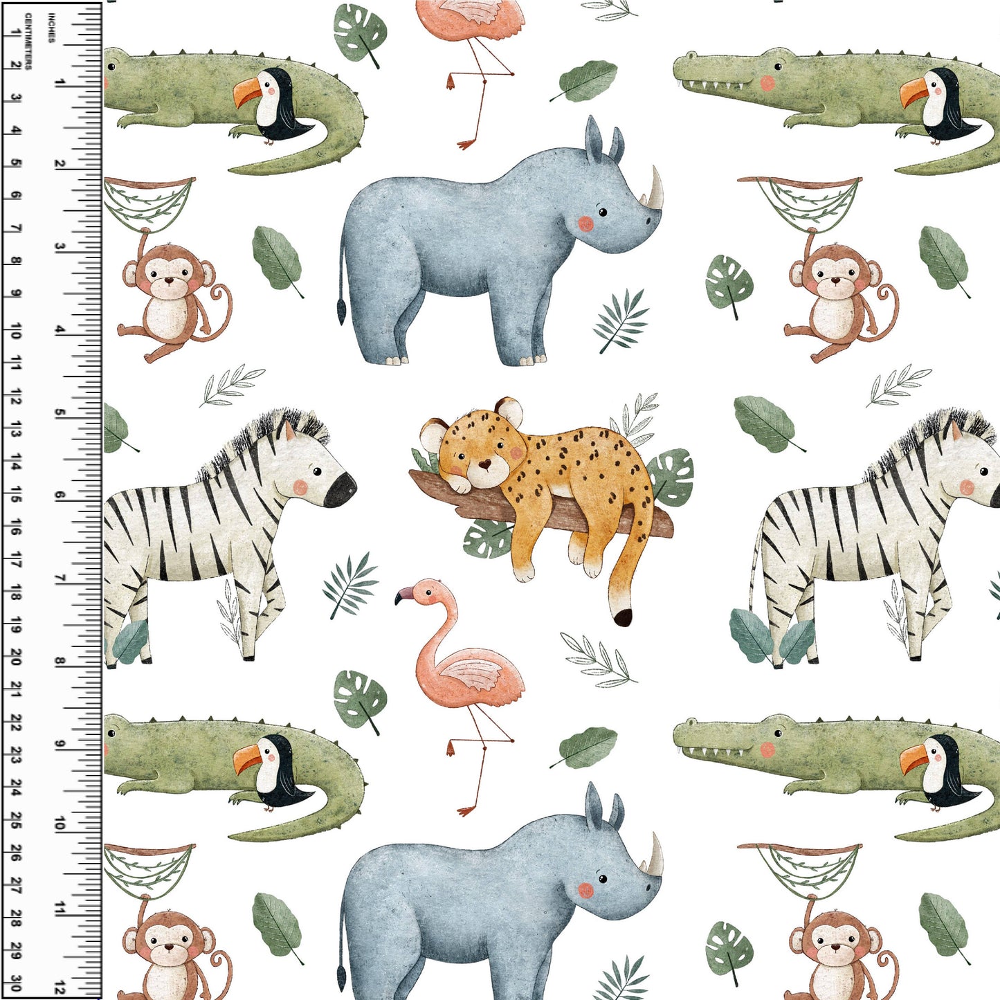 Busy Little Stitches - Animal Kingdom Adult Blanket
