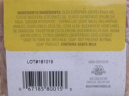 Dutchman's Gold - Artisan Soap - Honey Scrub With Honey - Unscented: 115G