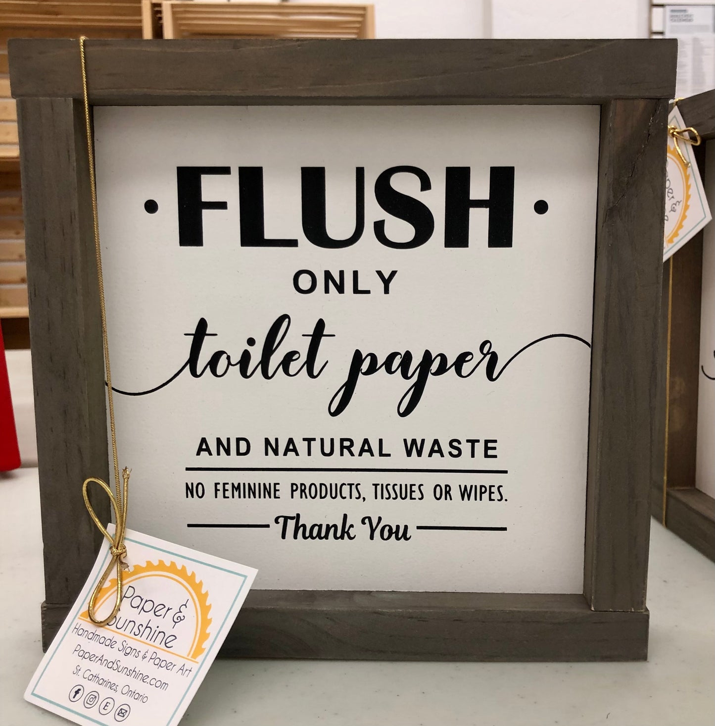 Paper & Sunshine- mini 8.5" Signs