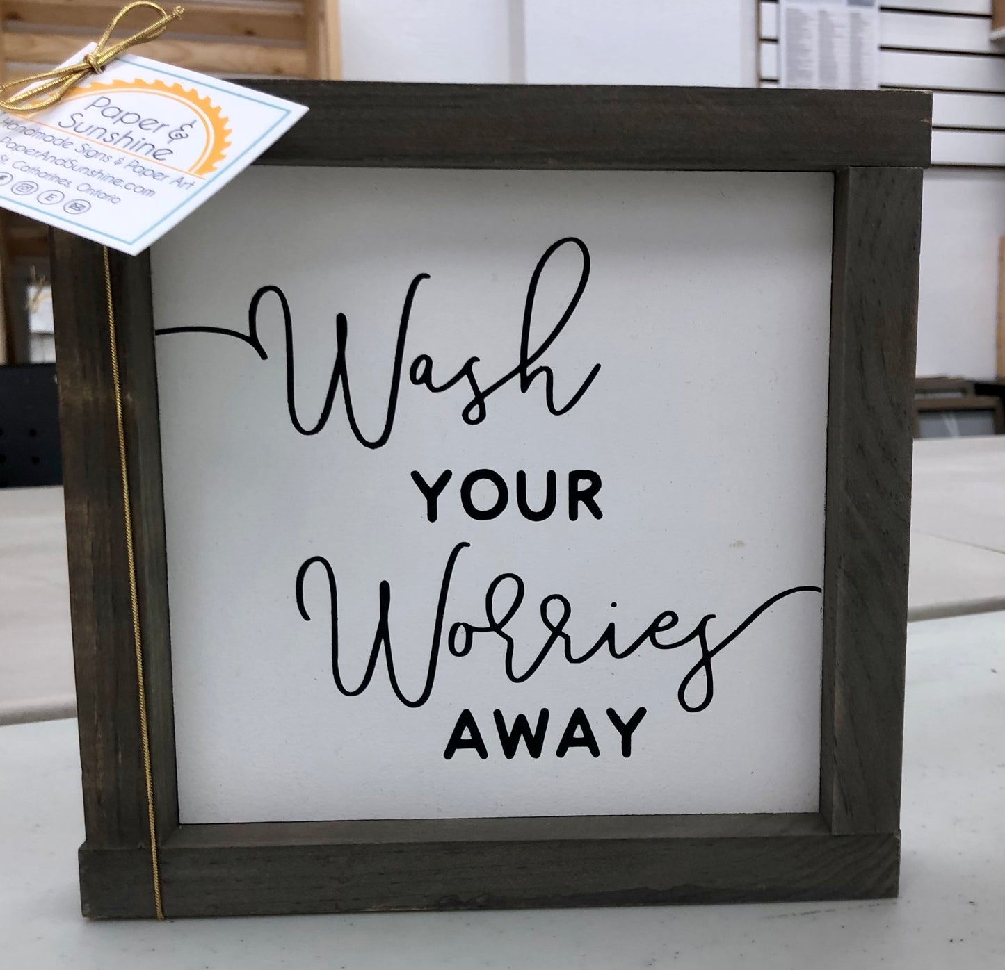 Paper & Sunshine- mini 8.5" Signs