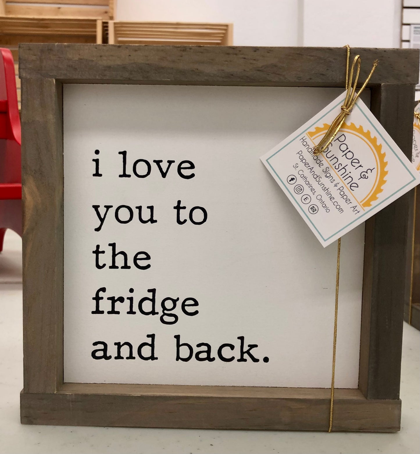 Paper & Sunshine- mini 8.5" Signs