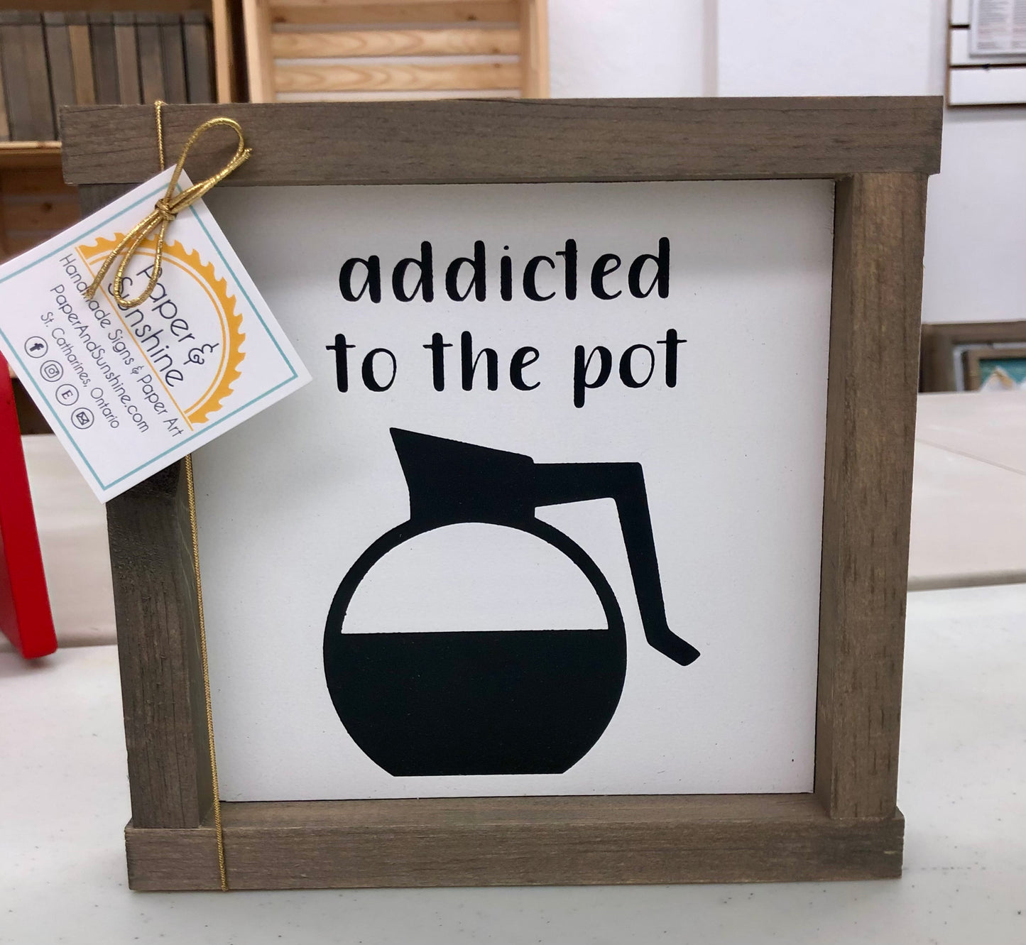 Paper & Sunshine- mini 8.5" Signs