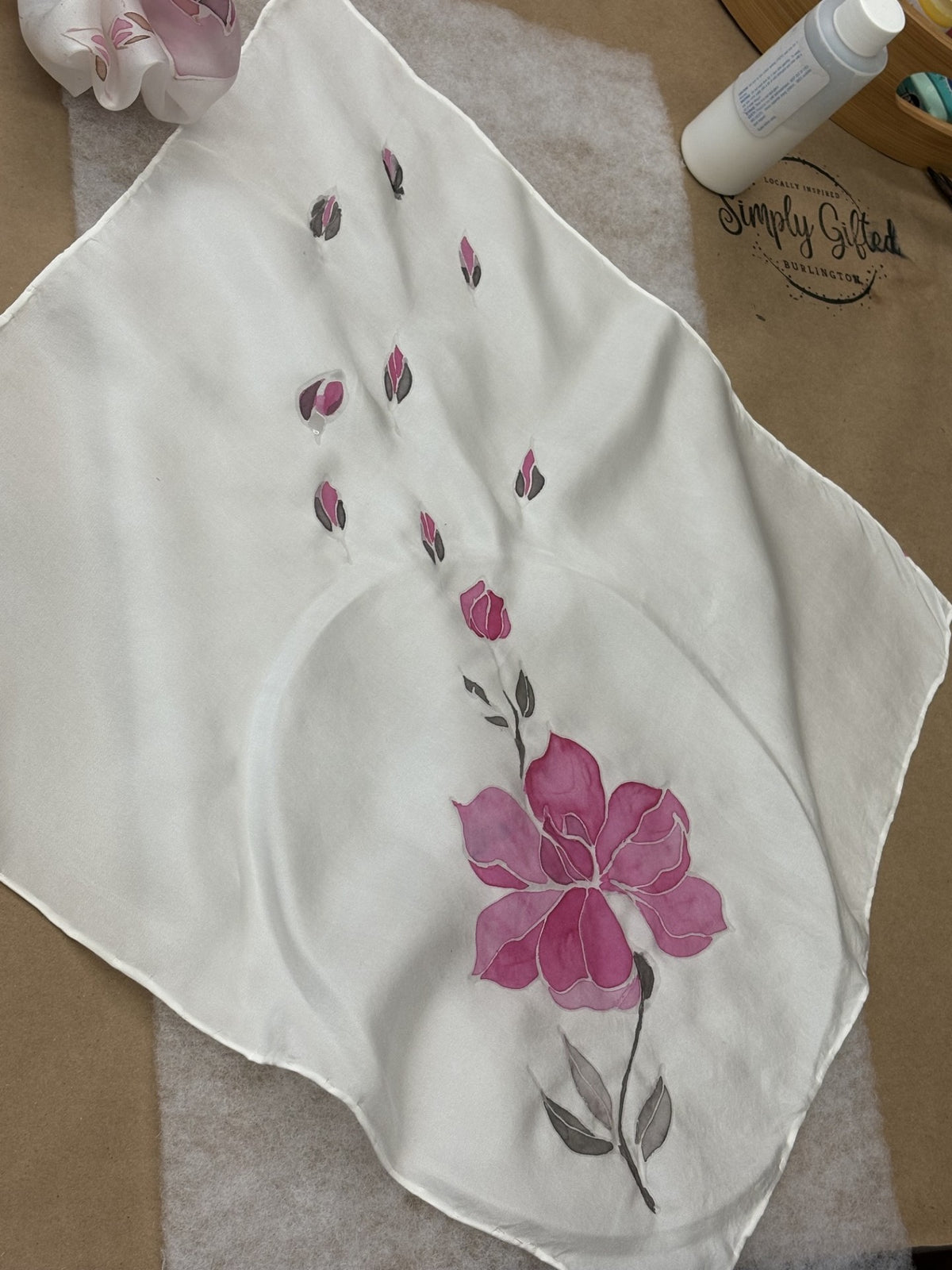 Fall Silk paint workshop - Thurs. Oct 8/26