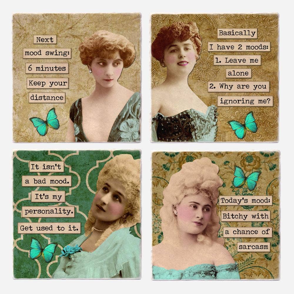 Versatile Coasters CA - Bitchin' Babes Coasters