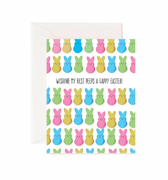 Jaybee Design - Wishing My Best Peeps A Happy Easter - Greeting Card