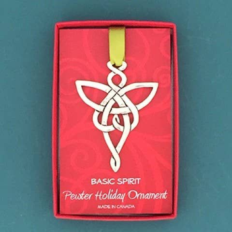 Celtic Angel Holiday Ornament - Boxed
