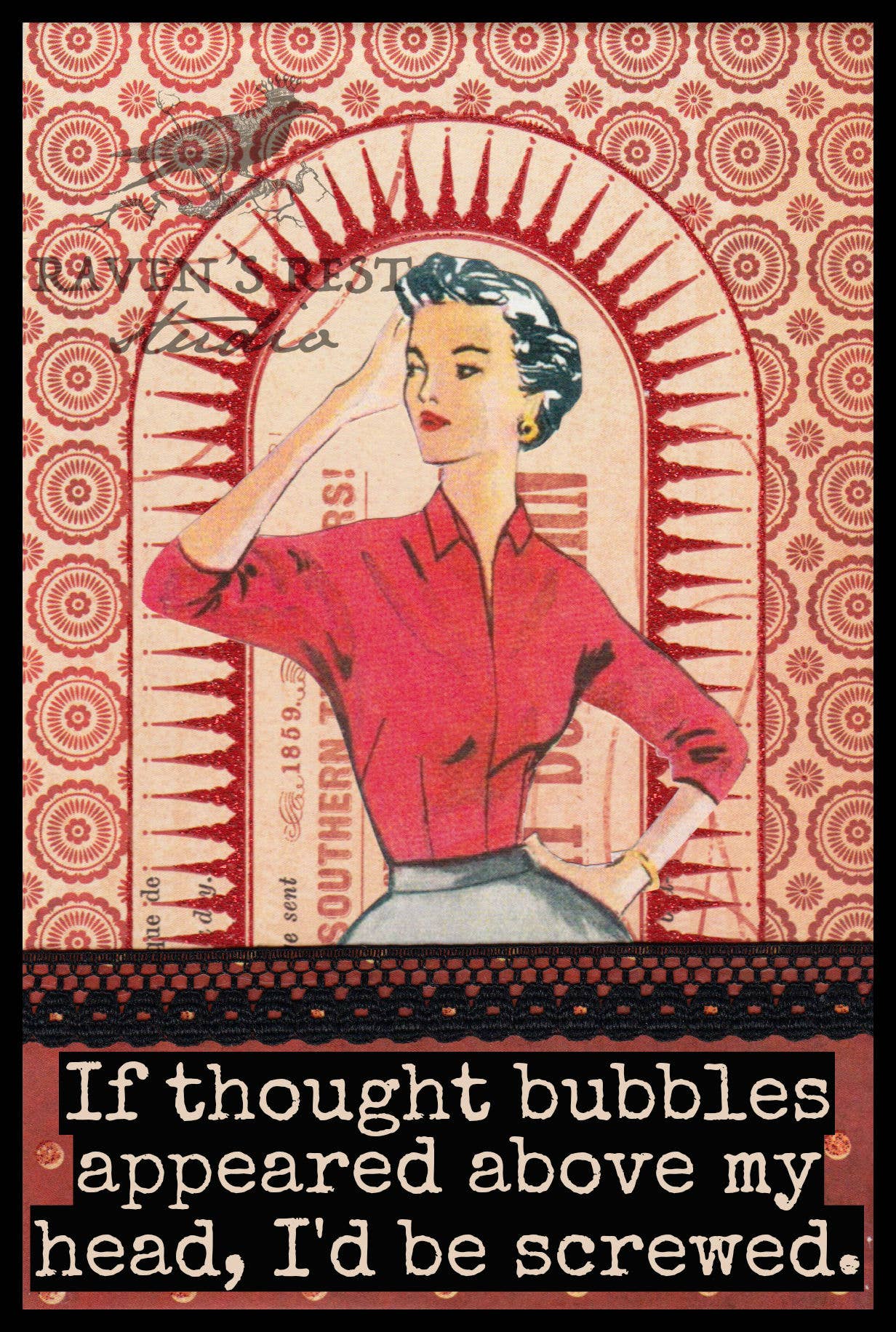 If Thought Bubbles Appeared Above My Head...
