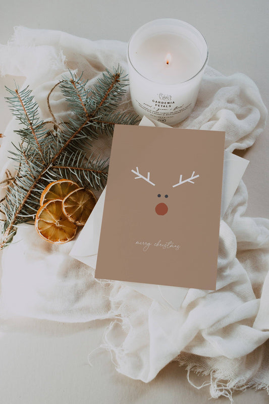 Rudolph Reindeer Card- Creativien Studio