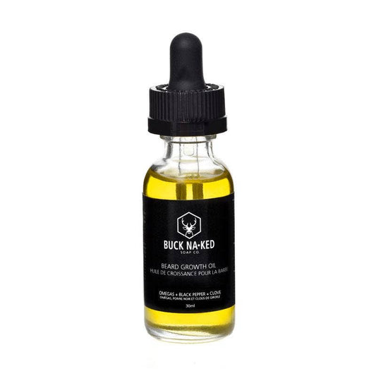 Omegas + Black Pepper + Clove Beard Growth Oil - Buck Naked Soap Company