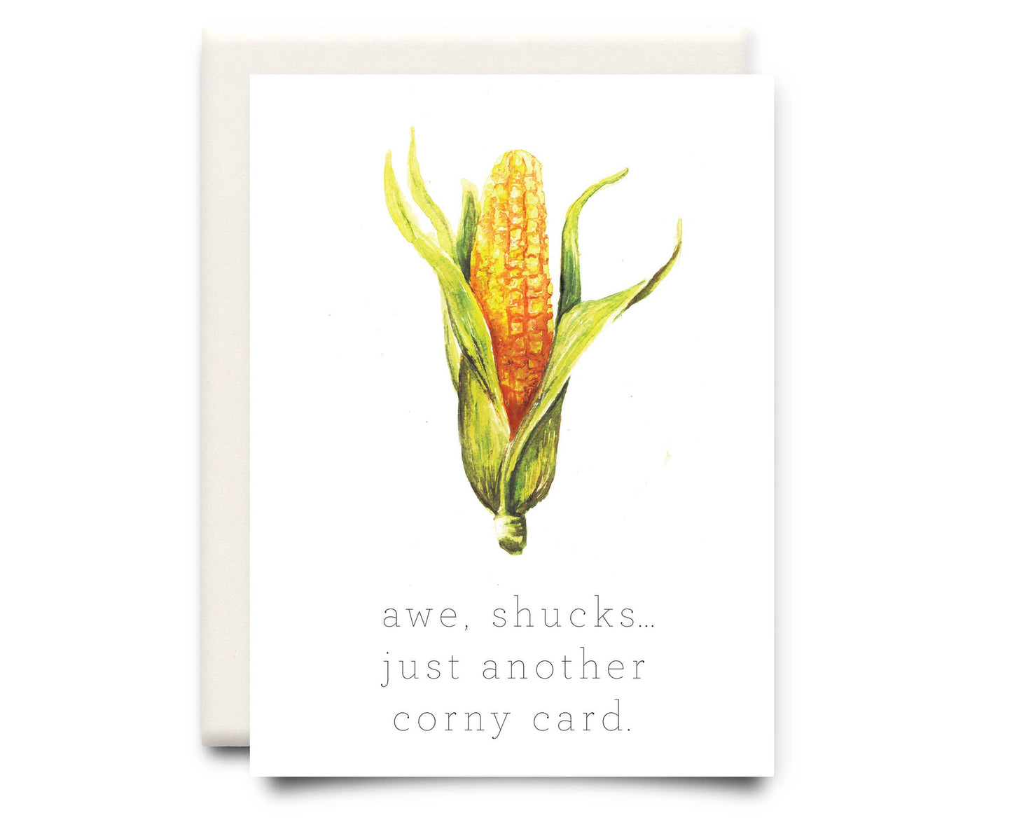 Inkwell Cards - Another Corny Card | Friendship Greeting Card