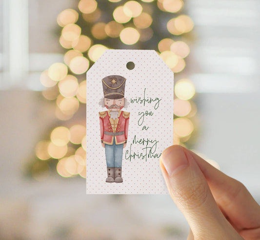 Christmas Shop- Nutcracker Tag - Creativien Studio