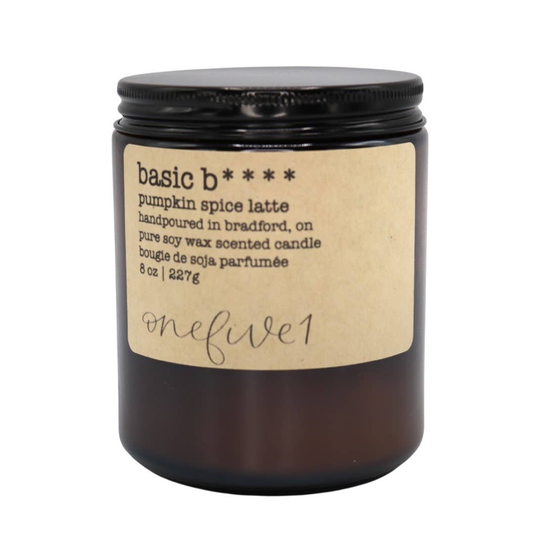 basic b**** - soy wax candle | FALL