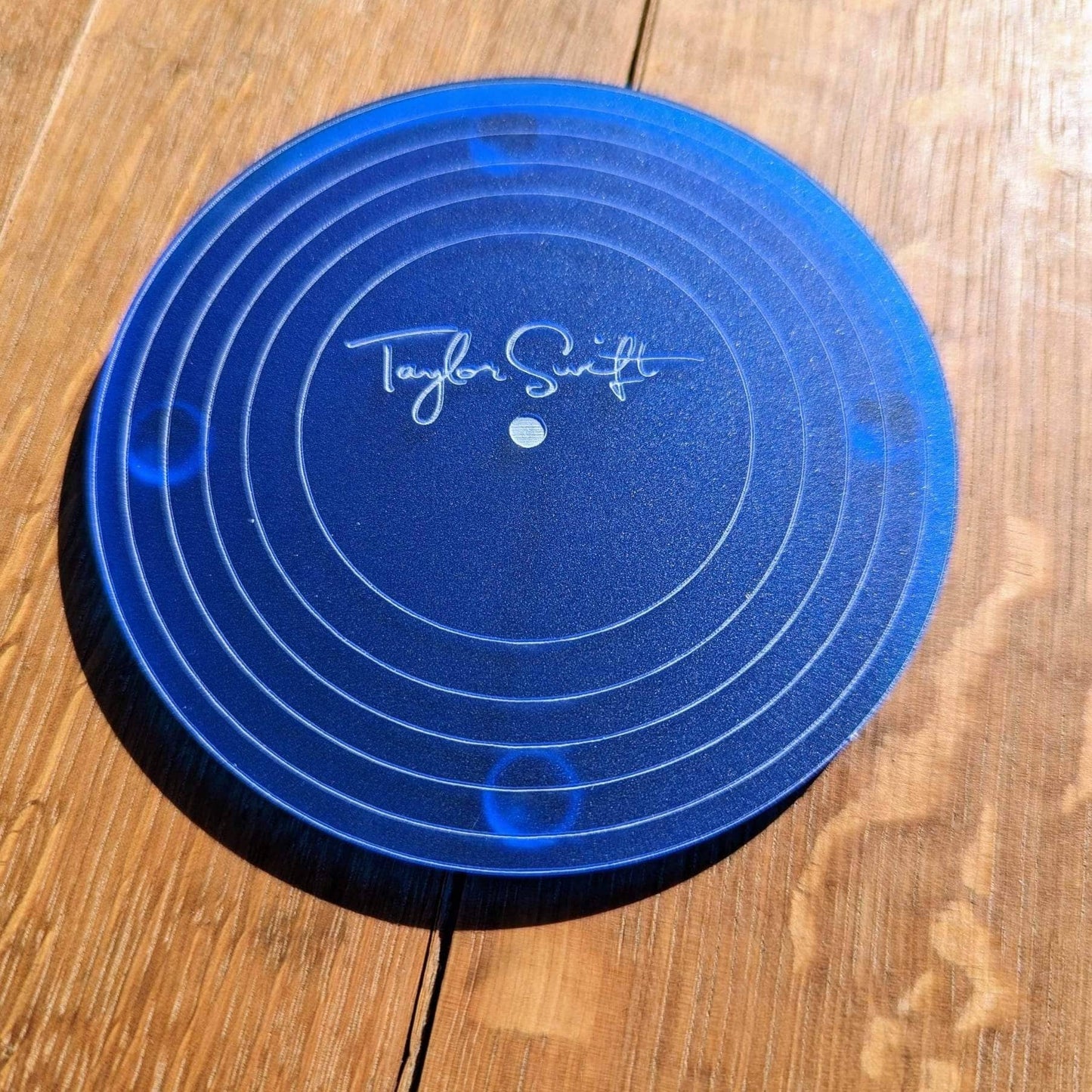 Crawford Custom Engraving - Taylor Swift Albums Acrylic Coaster Taylor Swift