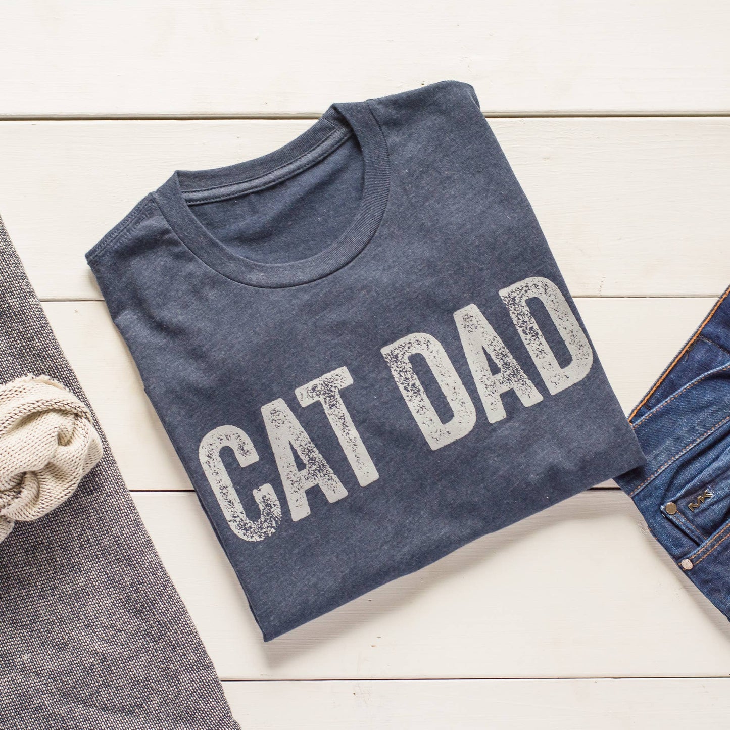 Take it N' Leave it- Cat Dad Tee