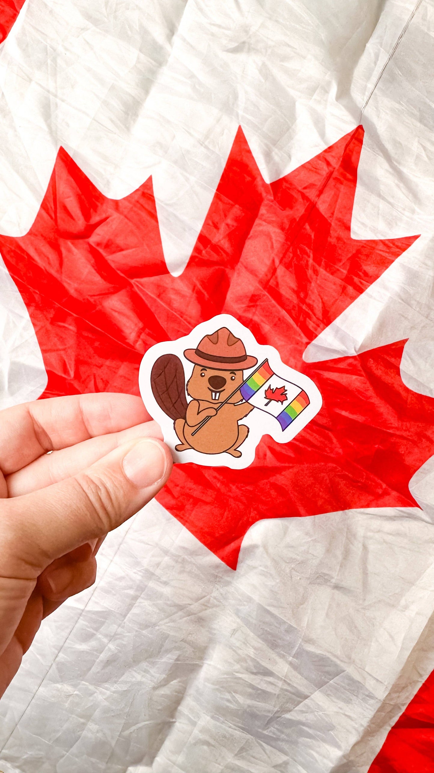 Rainbow Certified - Canadian PRIDE Beaver