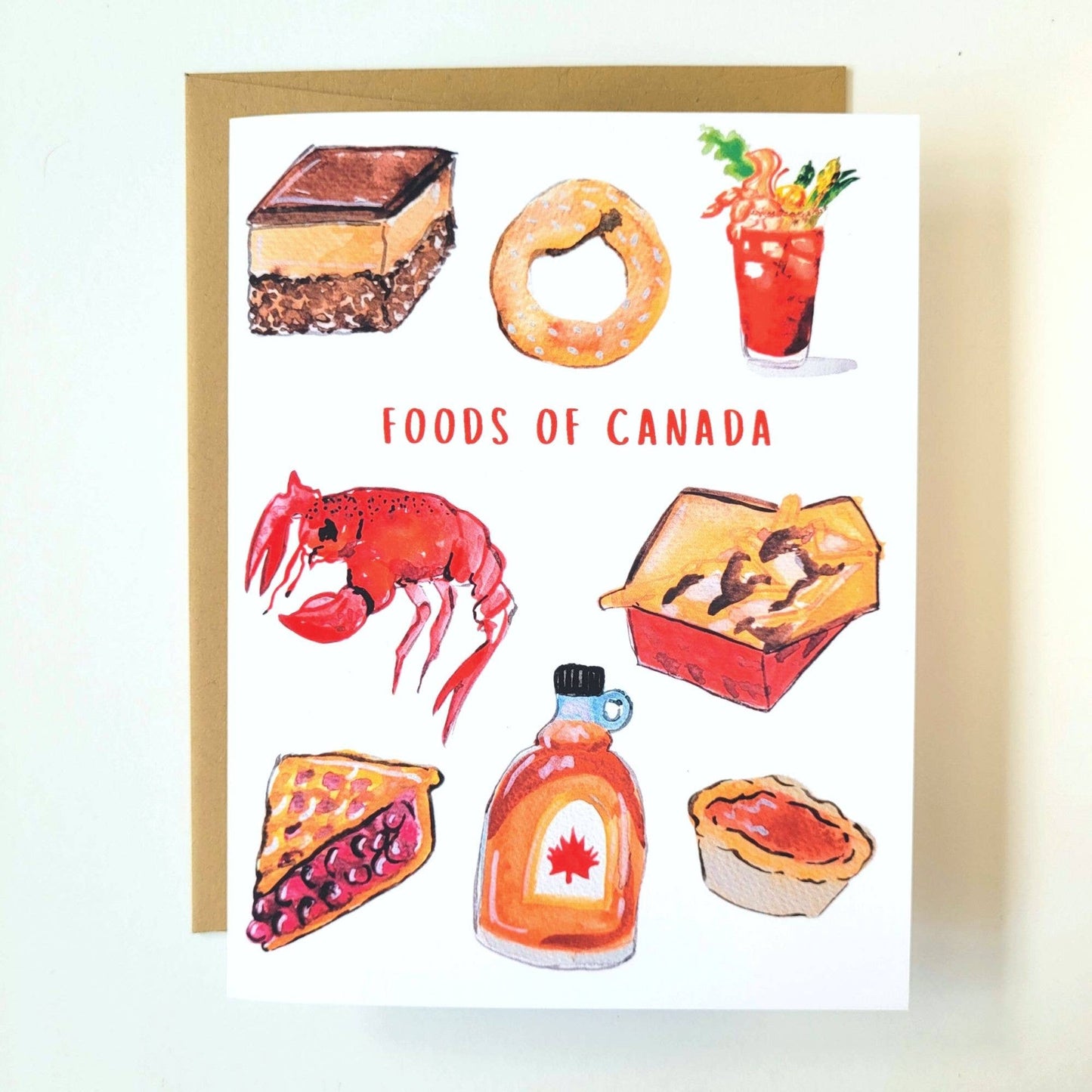 Salt & Paper - Foods of Canada Card