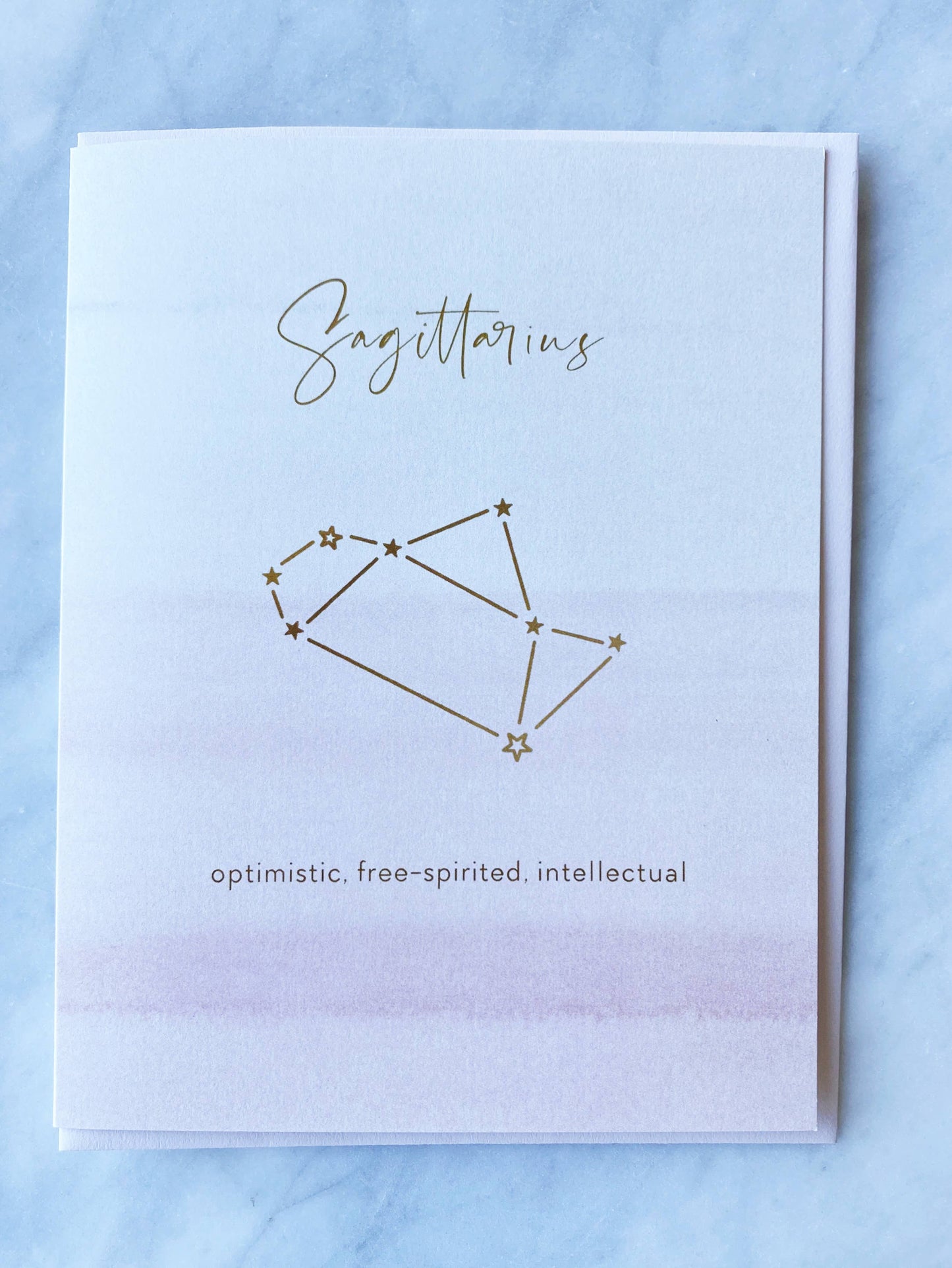 Zodiac Constellation Greeting Cards - Eleven Love