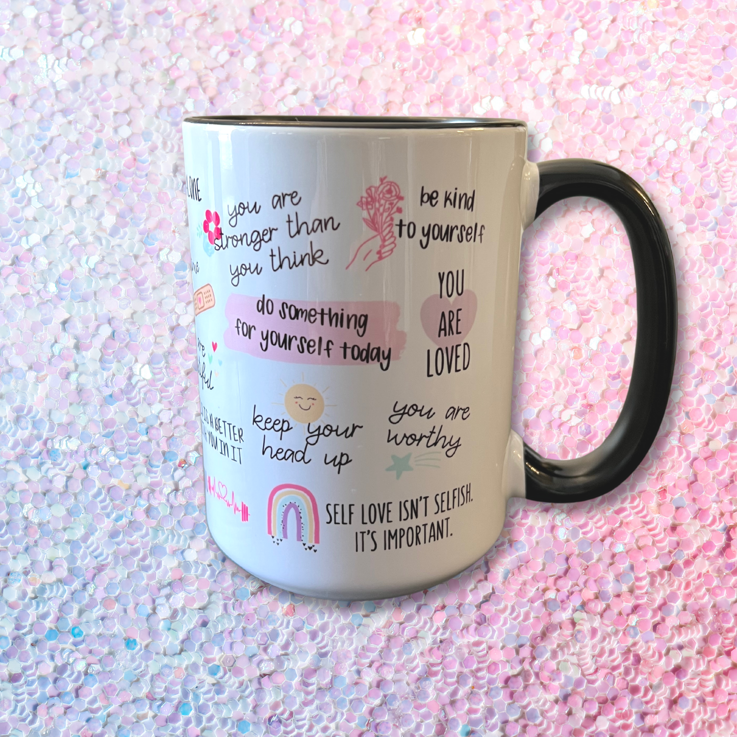 The Playful Pineapple - Self Love Mug