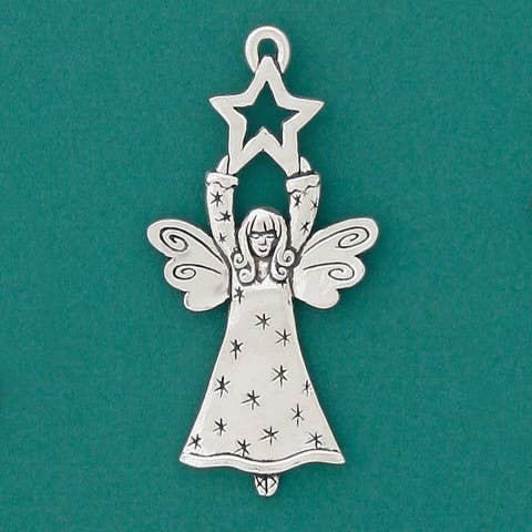 Star & Angel Holiday Ornament (Boxed)
