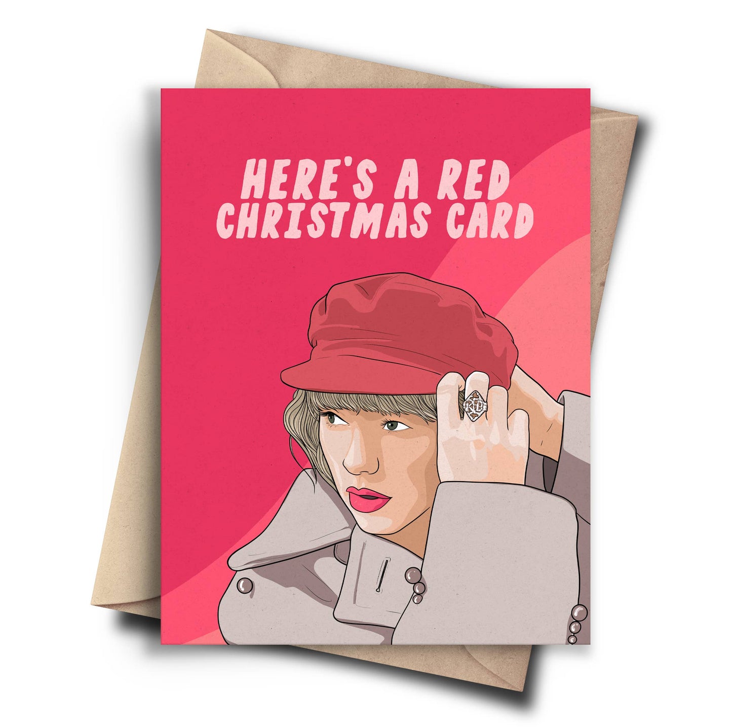 Pop Cult Paper - Funny Christmas Card - Taylor Swift Funny Holiday Card