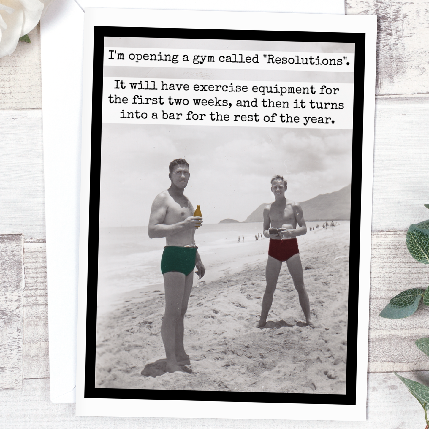 I'm Opening A Gym Called "Resolutions"...