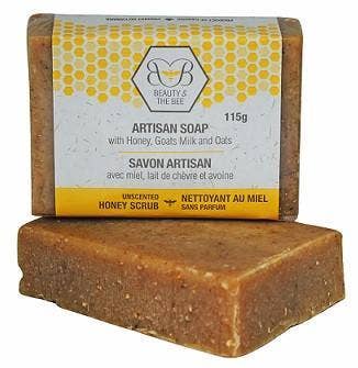 Dutchman's Gold - Artisan Soap - Honey Scrub With Honey - Unscented: 115G