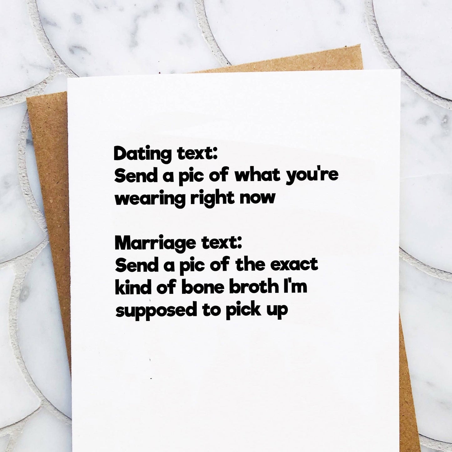Top Hat and Monocle - Dating vs Marriage Texts