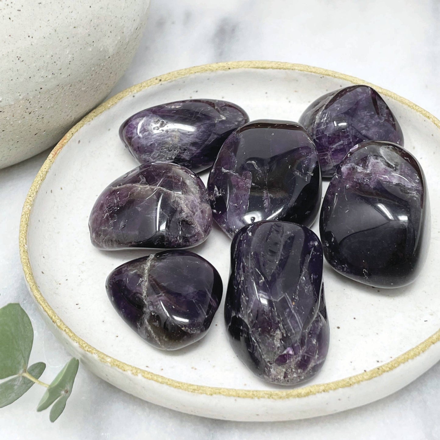 Subject II Change - Polished Amethyst Stones