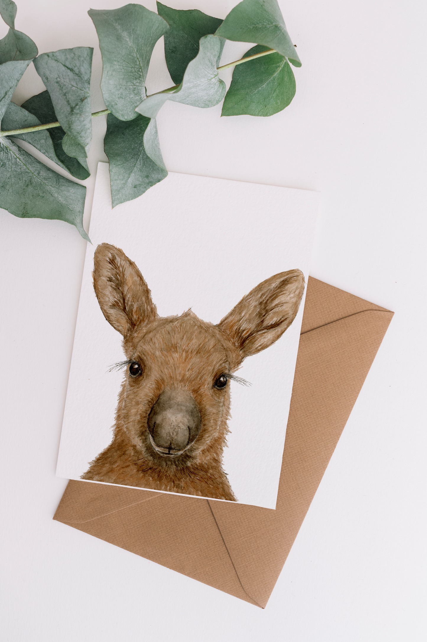 WLDFLWR Studio - Moose Blank Greeting Card