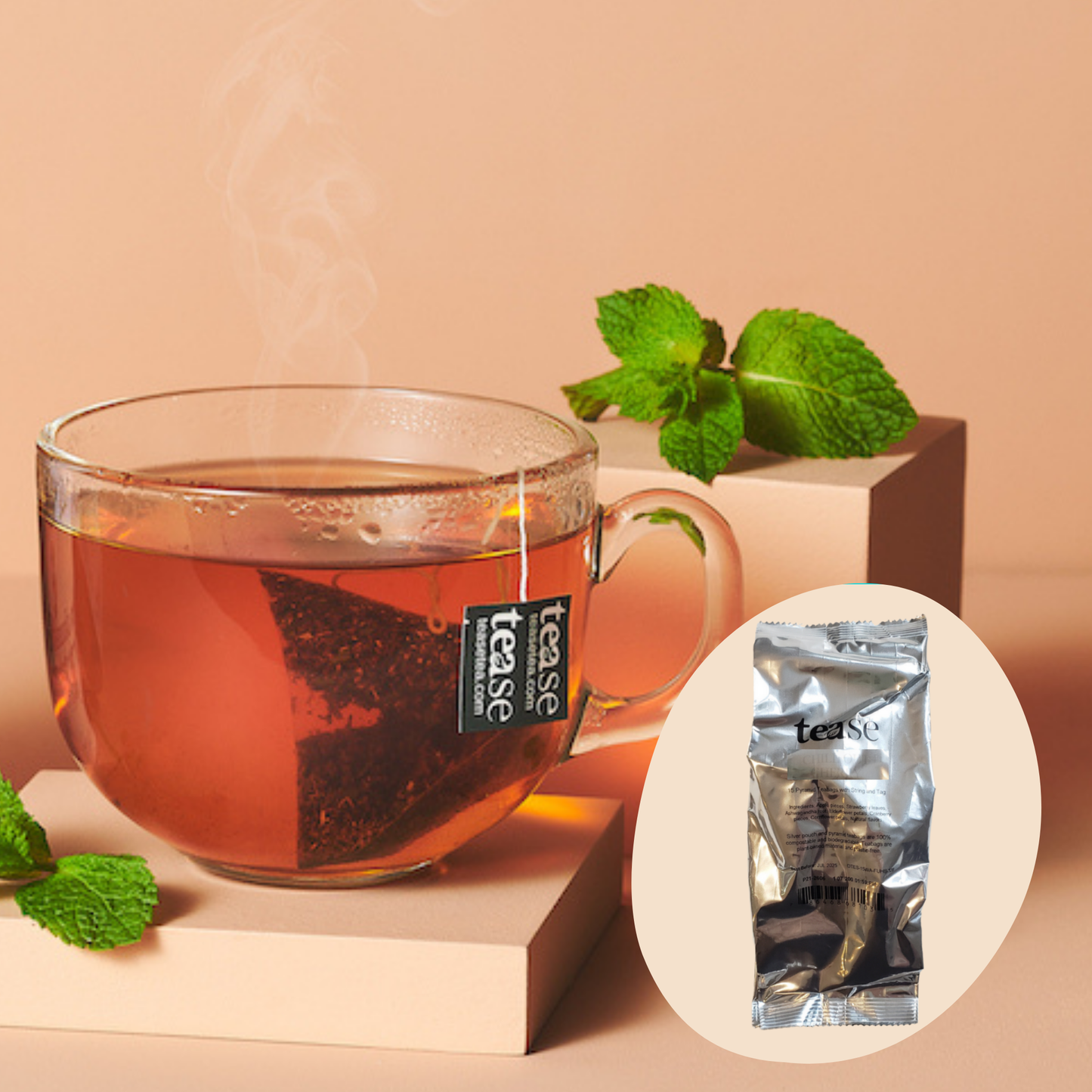 Tease - Golden Slumbers Tea Refill | All Natural Tea | Sleep Support
